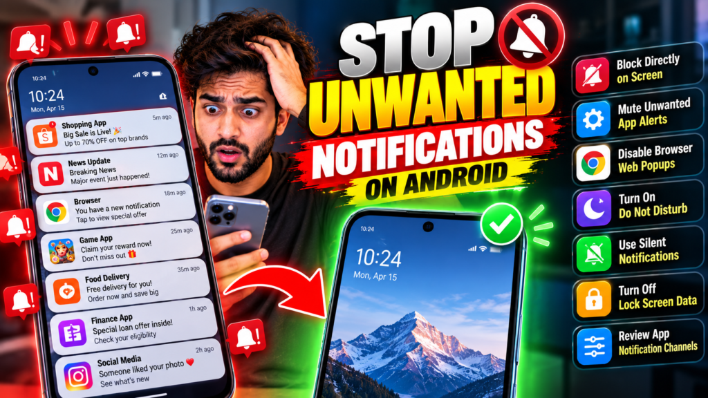 Stop Unwanted Android Notifications